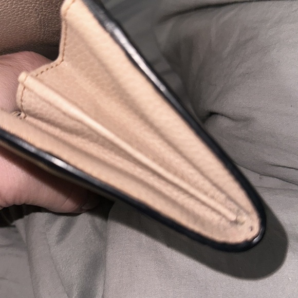 Chloe authentic real leather three diff color tans big wallet snaps open 7 card - Picture 10 of 13